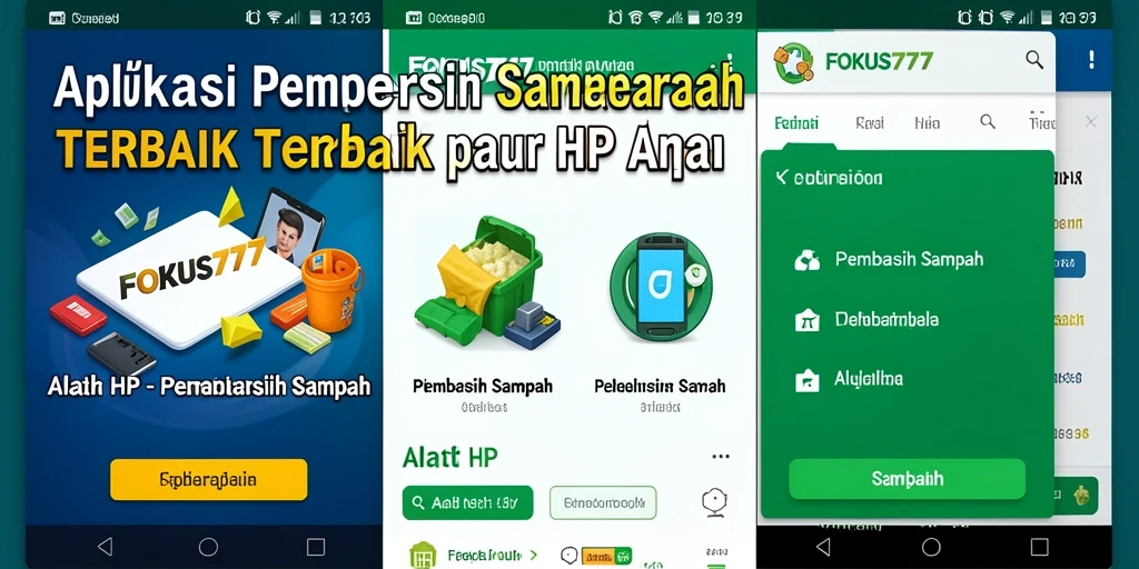 Antarmuka aplikasi FOKUS777 yang sederhana dan fungsional.